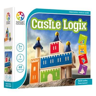 Joc de logica cu 48 de provocari, Smart Games, Castle Logix