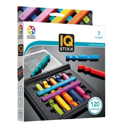 Joc de logica cu 120 de provocari, Smart Games, IQ Stixx