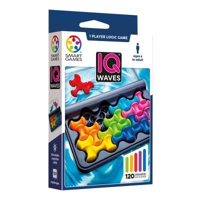 Joc de logica cu 120 de provocari, Smart Games, IQ Waves