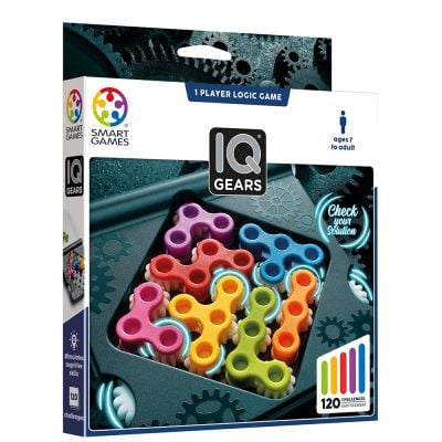 Joc de logica cu 120 de provocari, Smart Games, IQ Gears