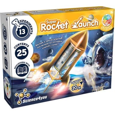 80003504_001w 5600983624238 Set de experimente, Science4You, Super Rocket Launch 