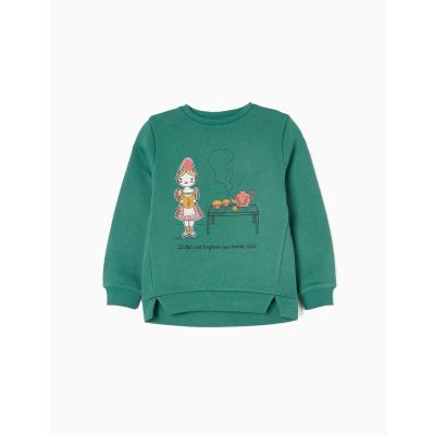 31047206019 5607389810913 Bluza cu maneca lunga, Zippy, Tea, Verde 31047206019