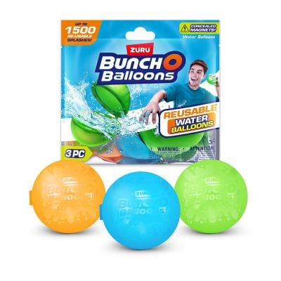 S00056592_001w 193052057297 Set 3 baloane cu apa reutilizabile, Bunch O Balloons