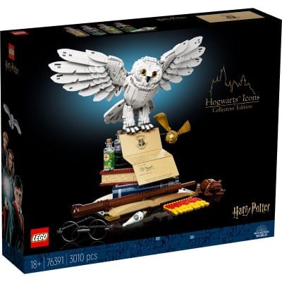 5702016913415 LEGO® Harry Potter - Embleme Hogwarts - Editia de colectie (76391)