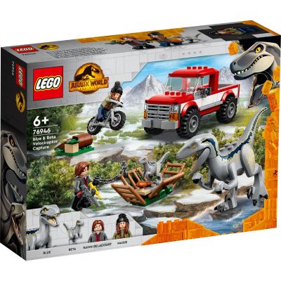 LG76946_001w 5702016913521 LEGO® Jurassic World - Blue And Beta Velociraptor Capture (76946)