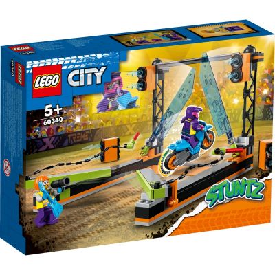 LG60340_001w 5702017162096 Lego® City Stuntz - Provocarea de cascadorii cu motociclete (60340)