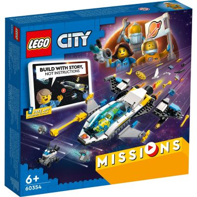 LG60354_001w 5702017189758 Lego® City - Misiuni de explorare spatiala pe Marte (60354)