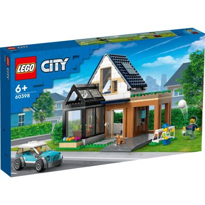 N00060398_001w 5702017462363 LEGO® City - Casa de familie si masina electrica (60398)