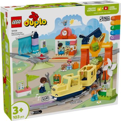 N00010428_001w 5702017583044 LEGO® DUPLO® - Tren comunitar mare si interactiv (10428)
