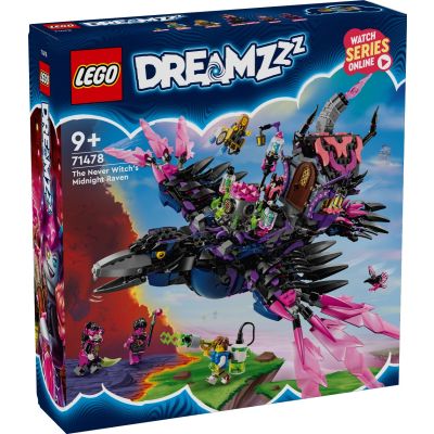 N00071478_001w 5702017584249 LEGO® Dreamzzz - Corbul de la miezul noptii al vrajitoarei din Never (71478)