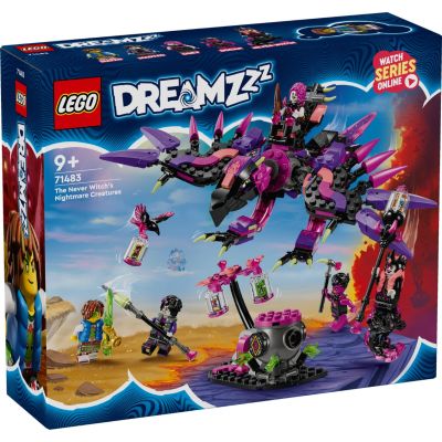 LEGO® Dreamzzz - Creaturile de cosmar ale vrajitoarei din Never (71483)