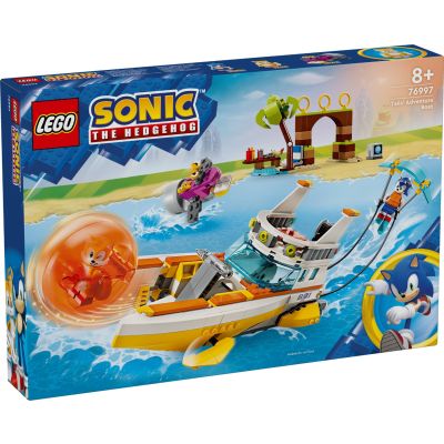 N01076997_001w 5702017592534 LEGO® Sonic The Hedgehog - Barca de aventuri a lui Tails (76997)