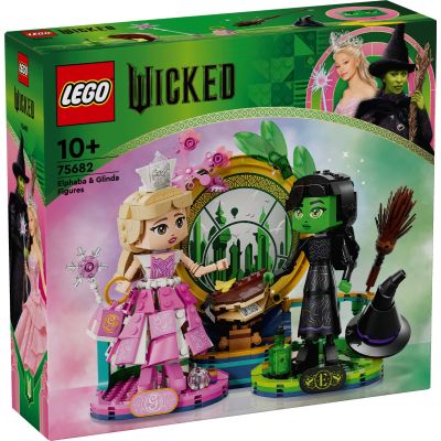 N00075682_001w 5702017758138 LEGO® Wicked - Figurinele Elphaba si Glinda (75682)