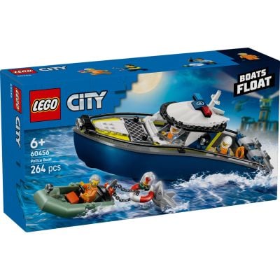 LEGO® City - Urmarirea cu barca de politie (60456)