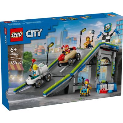 N00060460_001w 5702017812601 LEGO® City - Fara limite: Rampa pentru curse de masini (60460)