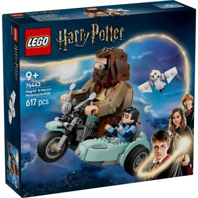 LEGO® Harry Potter - Hagrid si Harry intr-o tura cu motocicleta (76443)