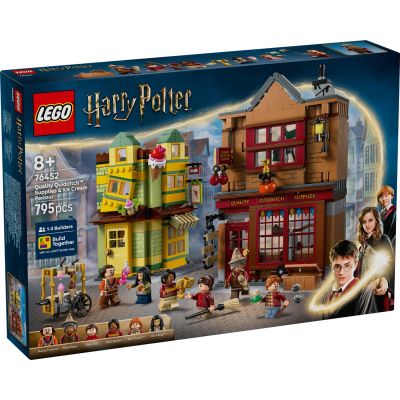LEGO® Harry Potter - Furnituri Vajthat de calitate si magazin de inghetata (76452)