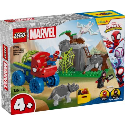 N00011199_001w 5702017814803 LEGO® Spidey - Echipa Spidey in misiune de salvare in Dino Crawler (11199)