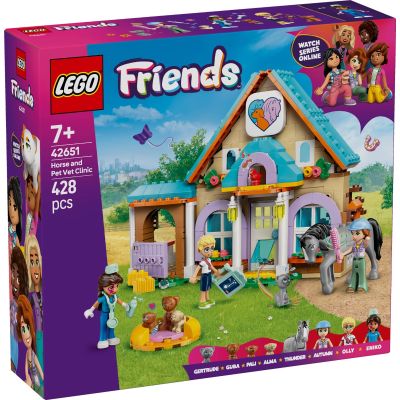 N00042651_001w 5702017815190 LEGO® Friends - Clinica veterinara pentru cai si animale de companie (42651)