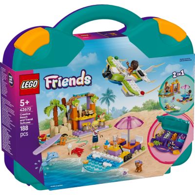N00042672_001w 5702017815350 LEGO® Friends - Valiza creativa de plaja si calatorie (42672)