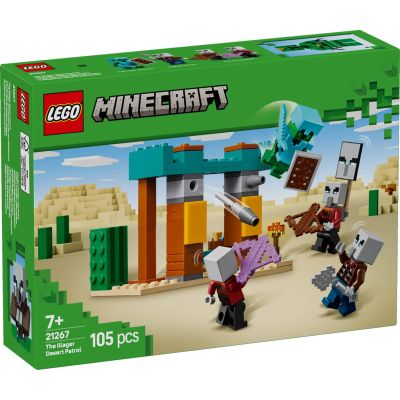 N00021267_001w 5702017815411 LEGO® Minecraft - Patrula Illager de desert (21267)