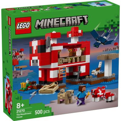 N00021270_001w 5702017815442 LEGO® Minecraft - Casa Ciuper-vaca (21270)