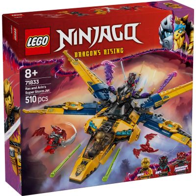 N00071833_001w 5702017815688 LEGO® Ninjago - Superavionul cu reactie al lui Ras si Arin (71833)