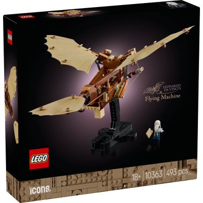 N00010363_001w 5702017815893 LEGO® Icons - Masina zburatoare a lui Leonardo da Vinci (10363)