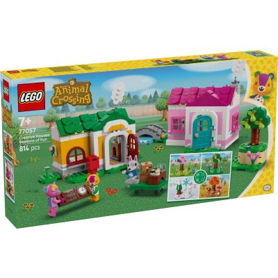 LEGO® Animal Crossing - Case creative: anotimpuri distractive (77057)
