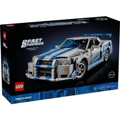 LEGO® Technic - Masina Nissan Skyline GT-R (R34) din Fast and Furios (42210)