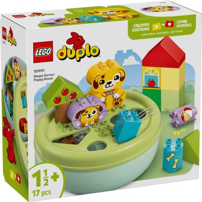 LEGO® DUPLO - Sortator de forme: casa pentru catei (10441)