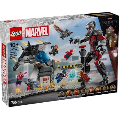 N00076314_001w 5702017817873 LEGO® Super Heroes - Batalia plina de actiune din Capitanul America: Razboi civil (76314)