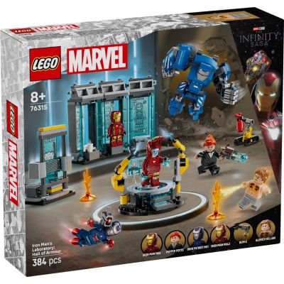 LEGO® Super Heroes - Laboratorul lui Iron Man: Sala armurilor (76315)