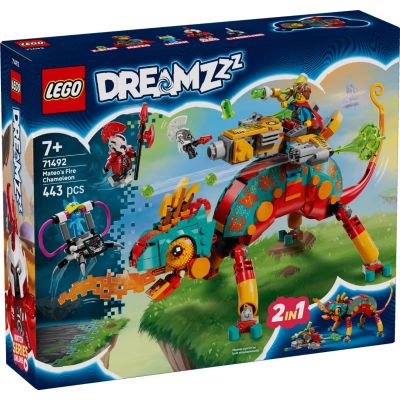 LEGO® Dreamzzz - Cameleonul de foc al lui Mateo (71492)