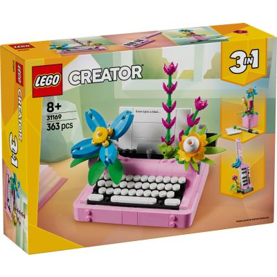 N00031169_001w 5702017822440 LEGO® Creator - Masina de scris cu flori (31169)