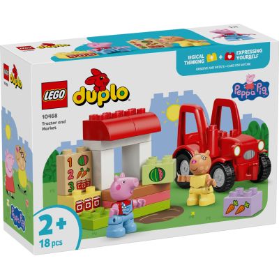 LEGO® DUPLO - Tractor si piata (10468)