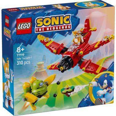 LEGO® Sonic The Hedgehog - Avionul Tornado-1 al lui Tails (77119)