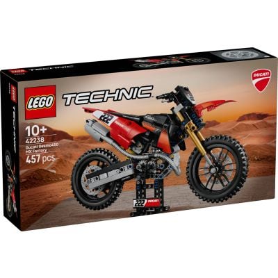 LEGO® Technic - Motocicleta Ducati Desmo450 MX, versiunea de uzina (42238)