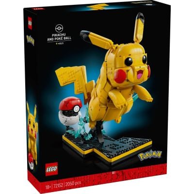 LEGO® Pokémon - Pikachu si Poké Ball (72152)