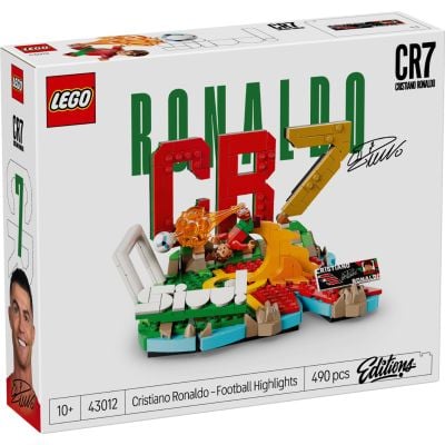LEGO® Editions - Cristiano Ronaldo - Momente importante din fotbal (43012)