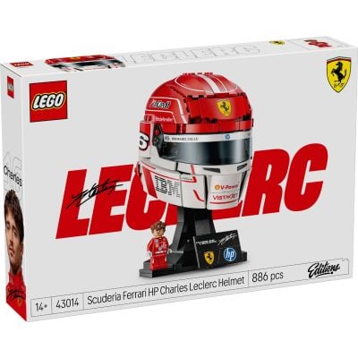 LEGO® Editions - Casca lui Charles Leclerc Scuderia Ferrari HP (43014)