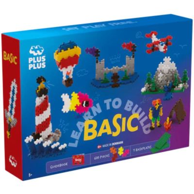 N00000269_001 5710409102698 Set constructie, Plus-Plus, 600 piese, Invata sa construiesti