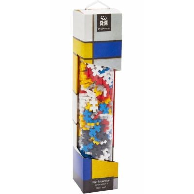 N00000674_001 5710409106740 Set constructie, Plus-Plus, Tub creare tablou, Inspirat de Mondrian