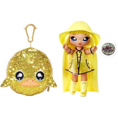 Na Na Na Surprise 2 in 1, Sparkle S1 - Papusa si accesoriu fashion, Daria Duckie, 573777