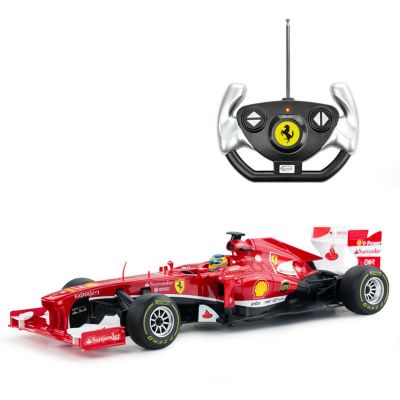 57400R_001 6930751307025 Masinuta cu telecomanda Rastar, Ferrari F1, 1:12, Rosu
