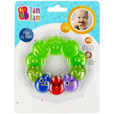 Jucarie pentru dentitie, BamBam, Pasari