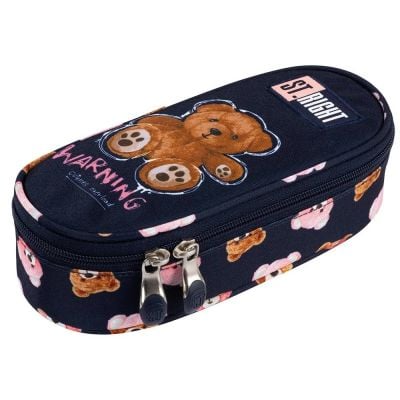 Penar neechipat cu 1 fermoar, 1 extensie, St Majewski, St.Right Teddy Bear, Bleumarin