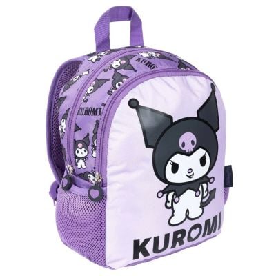 Ghiozdan gradinita cu 2 compartimente, St Majewski, Kuromi Violet, 30 cm