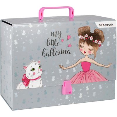 N00093169_001w 5904335841084 Mapa cu maner Starpak, Balerina A4