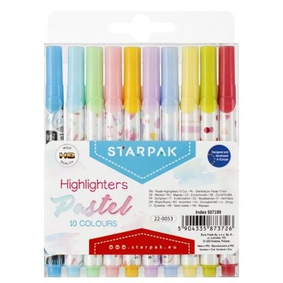 Set carioci pastel, Starpak, 10 buc